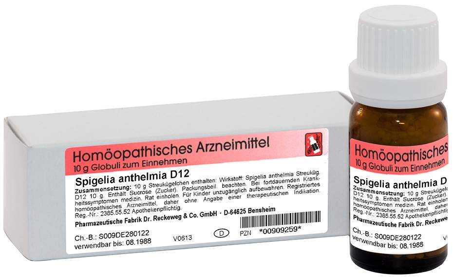 Spigelia Anthelmia D 12 Globuli 10 G