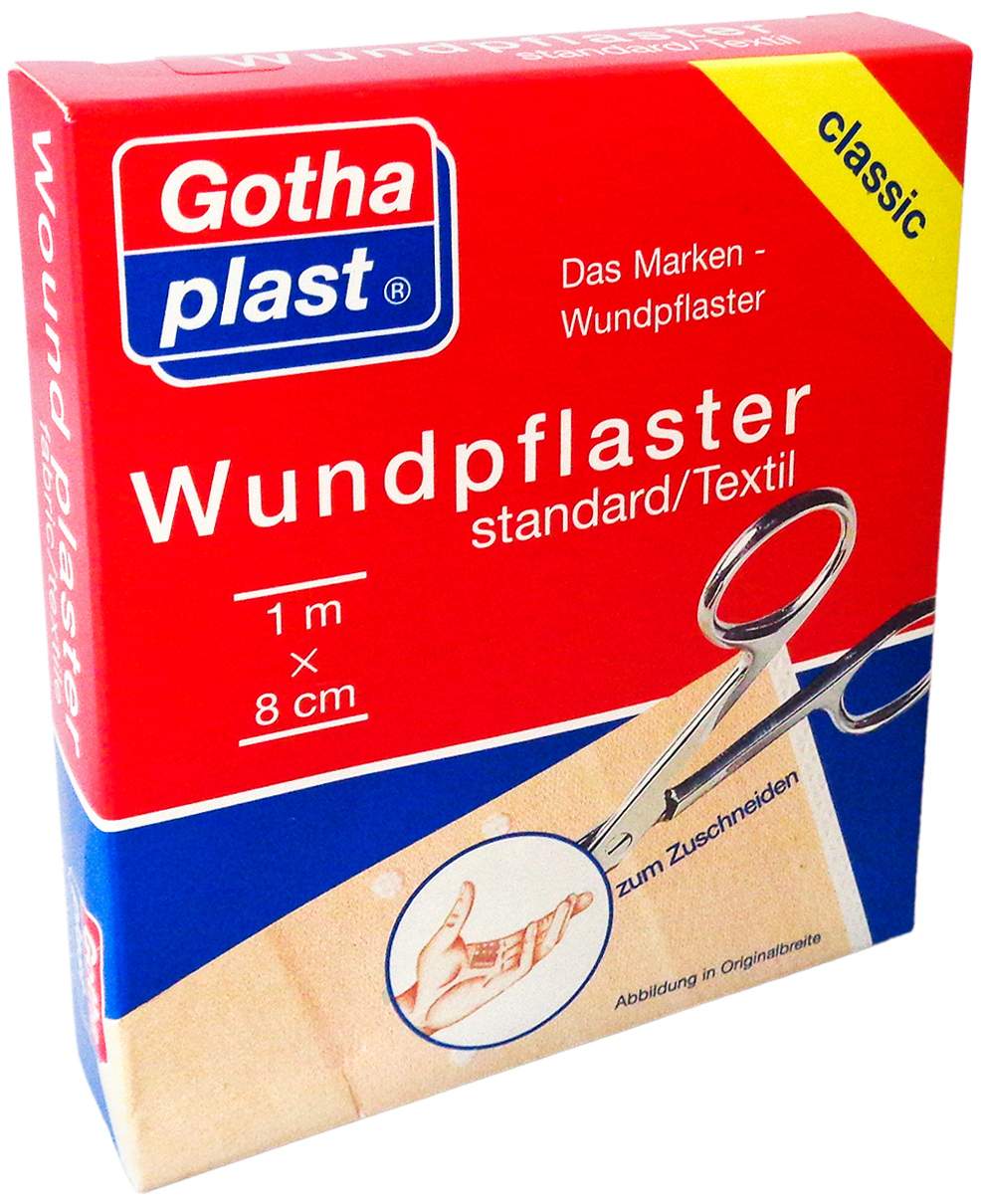 Gothaplast Wundpfl.Stand.1mx8cm Euroaufhänger