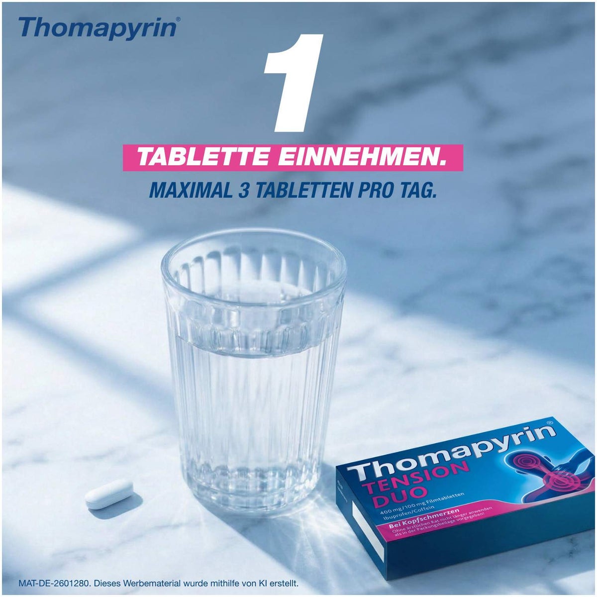 Thomapyrin Tension Duo 400 mg-100 mg 18 Filmtabletten