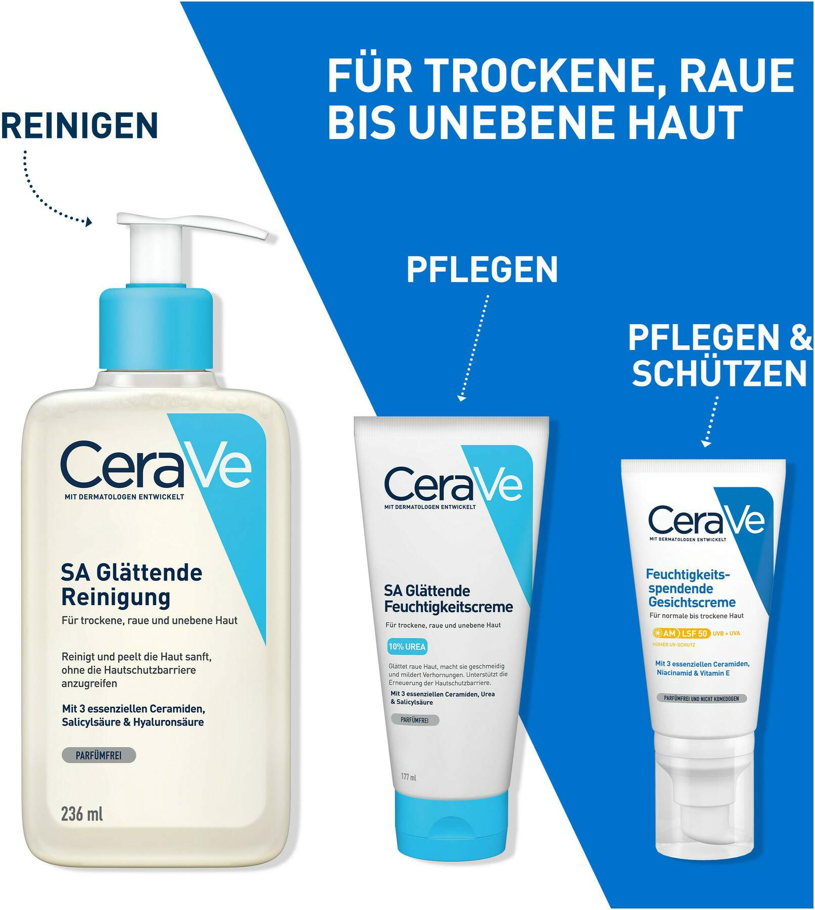 CeraVe SA Glättende Reinigung 236 ml
