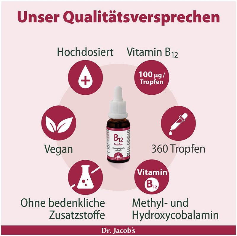 Vitamin B12 Tropfen Methylcobalamin 20 ml