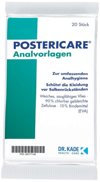 Analvorlagen 20 Stück