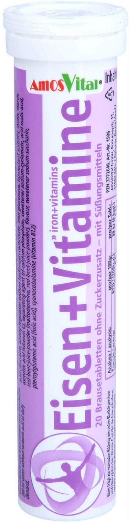 Eisen + Vitamine Soma 20 Brausetabletten