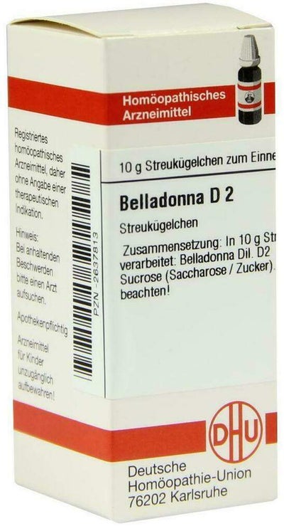 Dhu Belladonna D2 Globuli