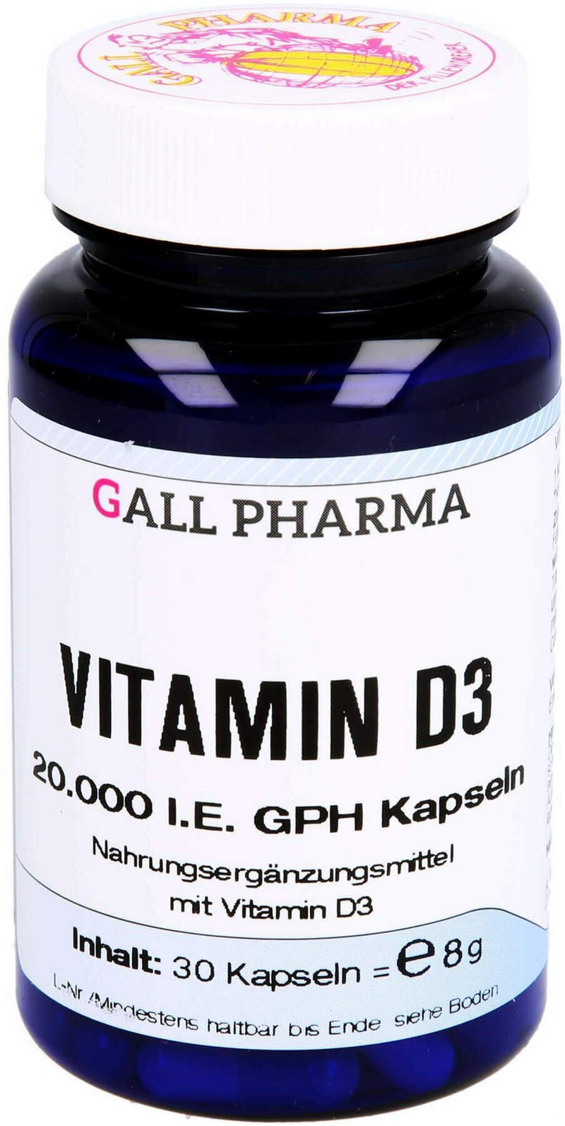 Vitamin D3 20.000 I.E. Gph Kapseln