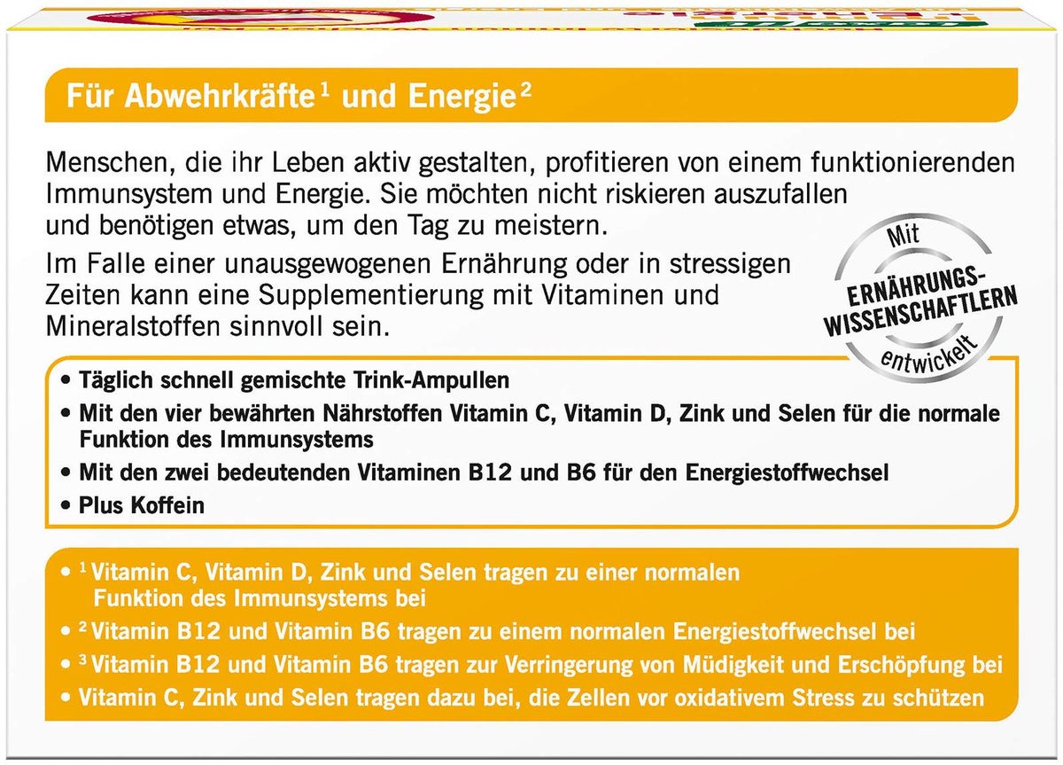 Taxofit Immun & Energie 7 Trinkampullen