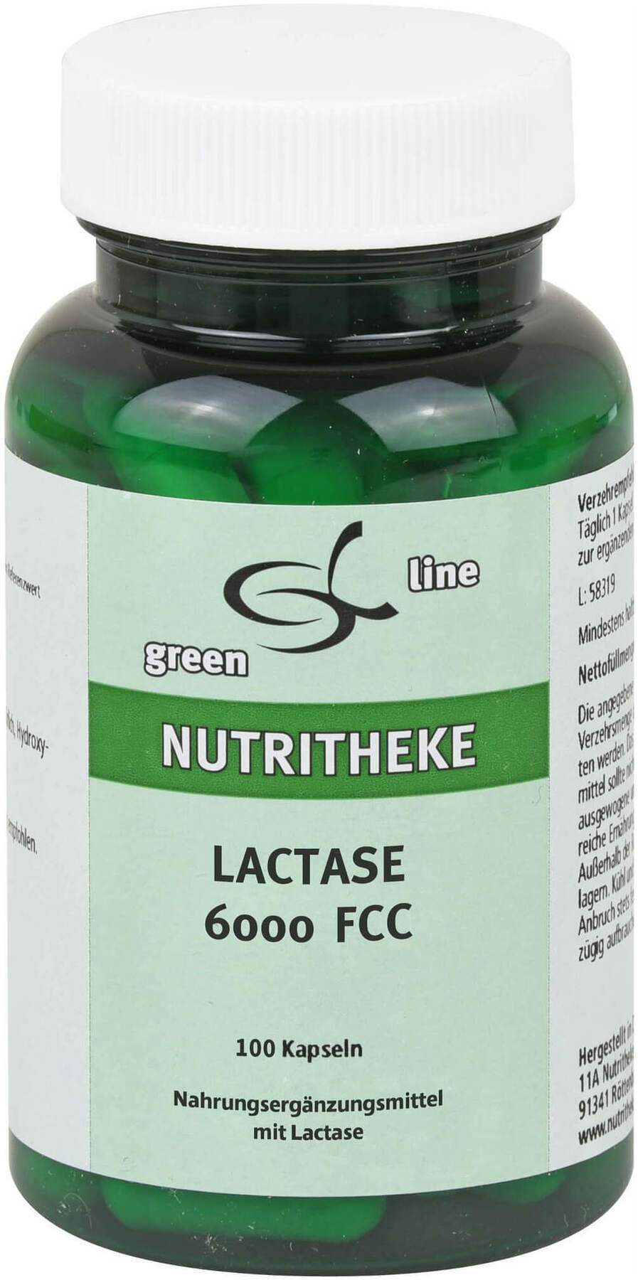 Laktase 6.000 Fcc Kapseln