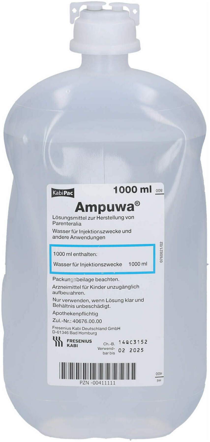 Ampuwa Plastikflaschen 10 X 1 L
