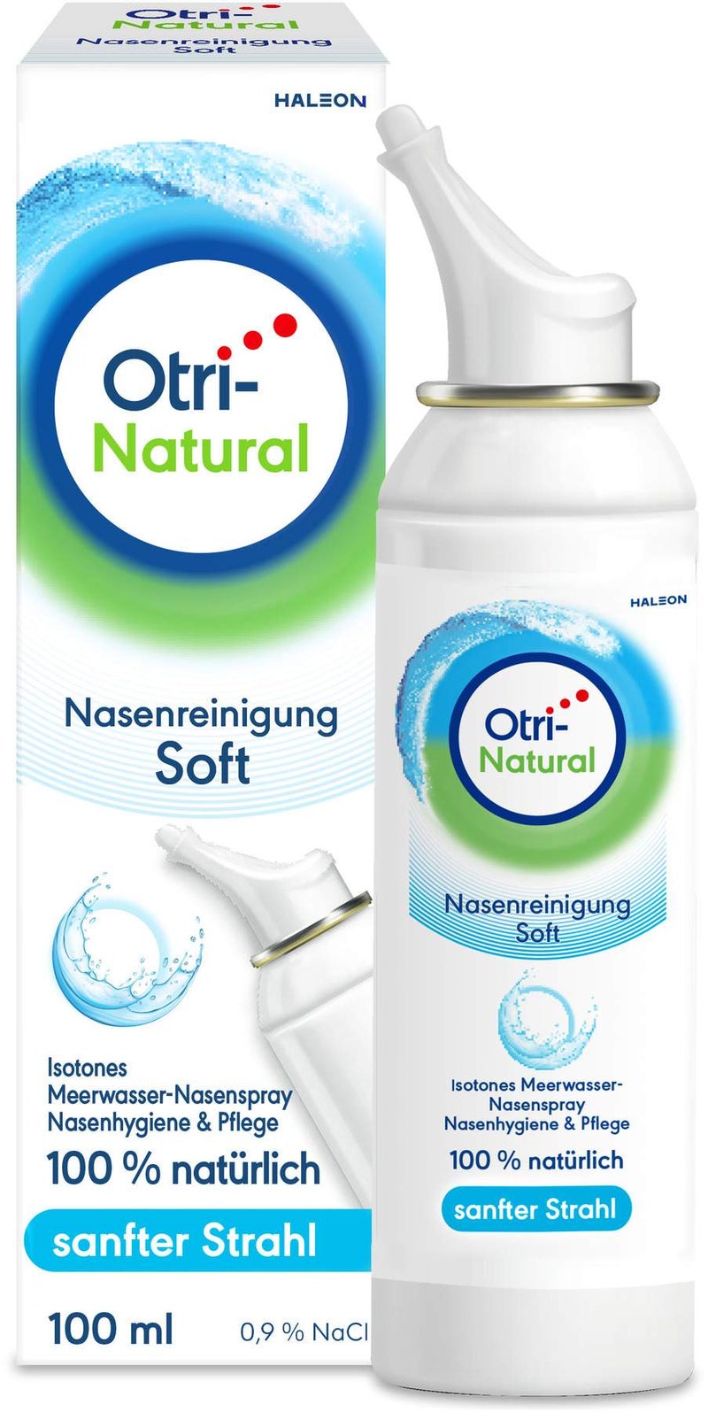 OtriNatural Nasenreinigung soft Isoton 0,9% NaCl 100 ml