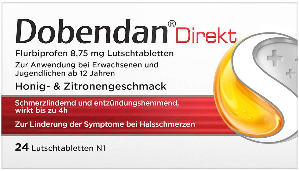 Dobendan Direkt Flurbiprofen 24 Lutschtabletten