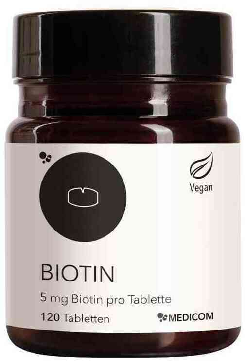BIOTIN 5 mg Biotin 120 Tabletten