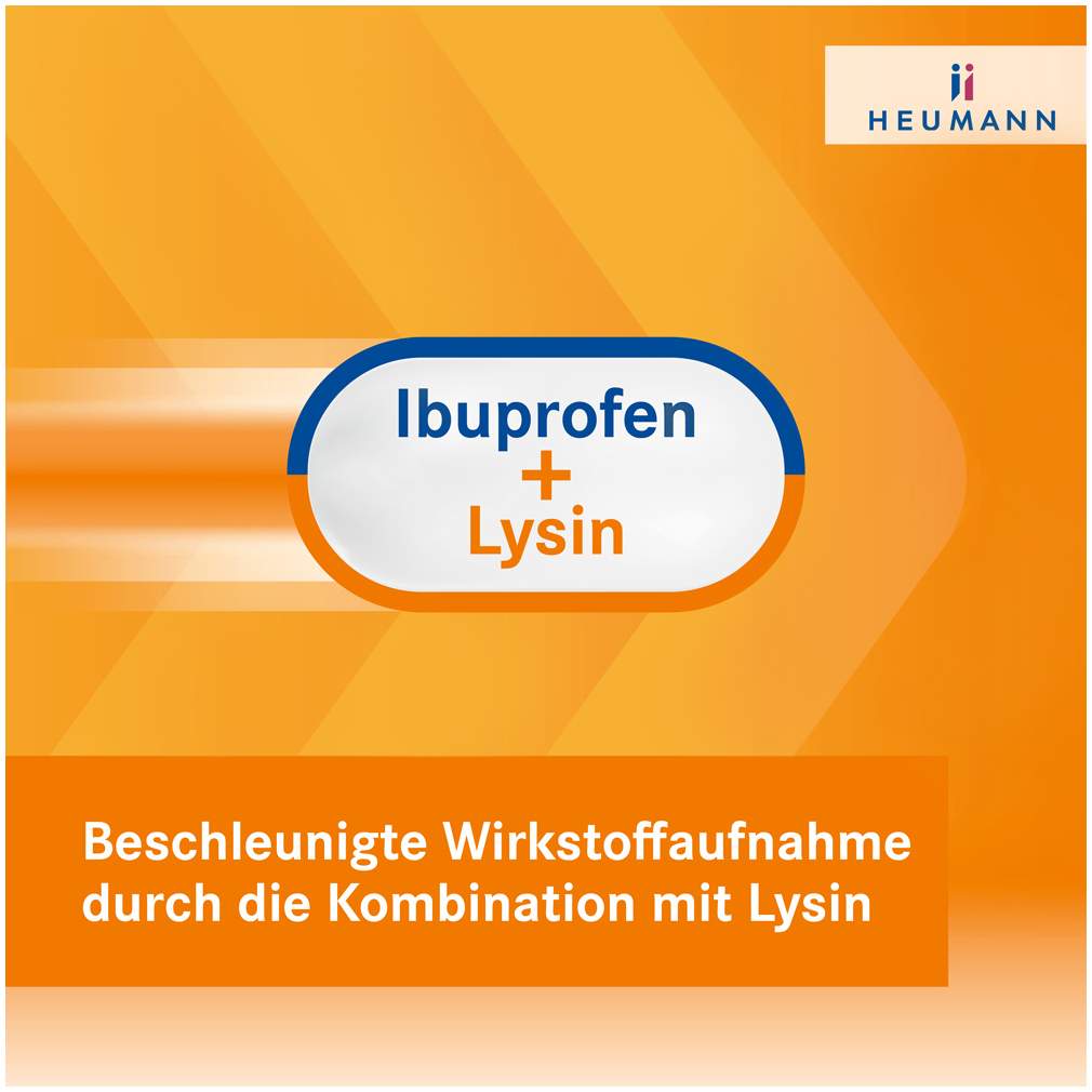Ibu-Lysin Heumann 400 mg 50 Filmtabletten
