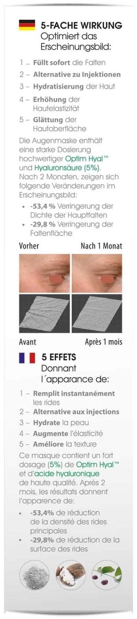 Biomed Vergiss Dein Alter Anti-Aging Augenmaske 15 ml
