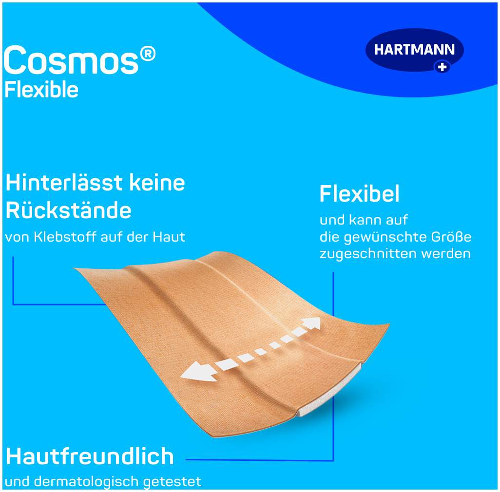 Cosmos Flexible Pflaster 6 cm X 1 M