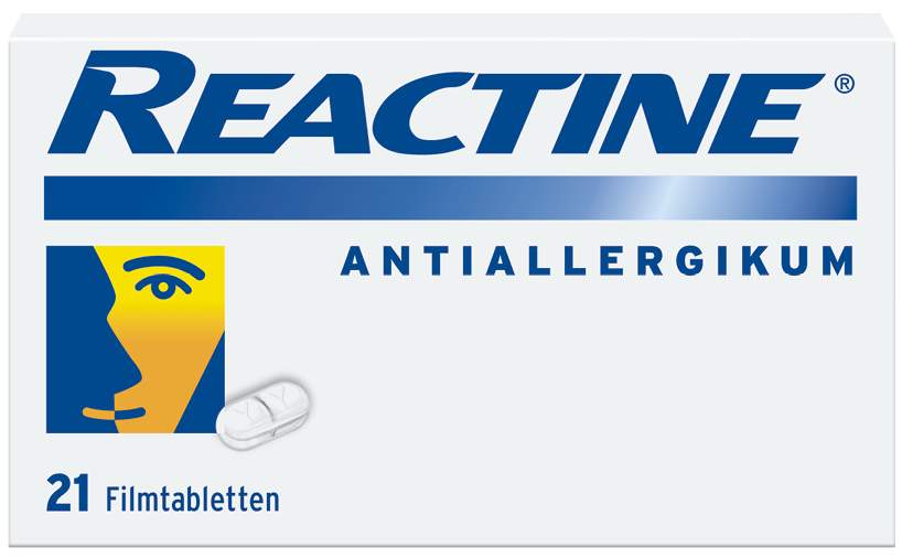 Reactine Antiallergikum 21 Stück