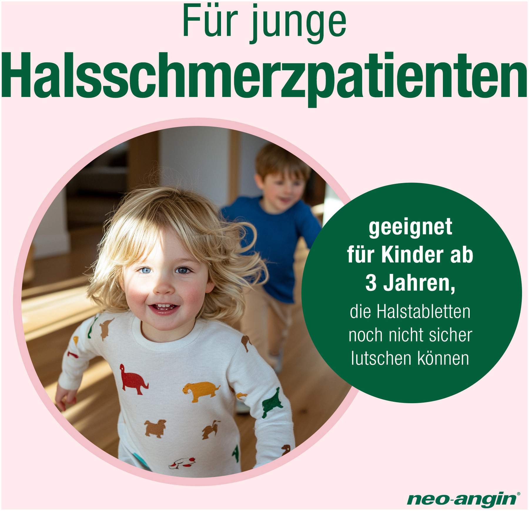 Neo Angin Junior Halsschmerzlutscher 8 Stück
