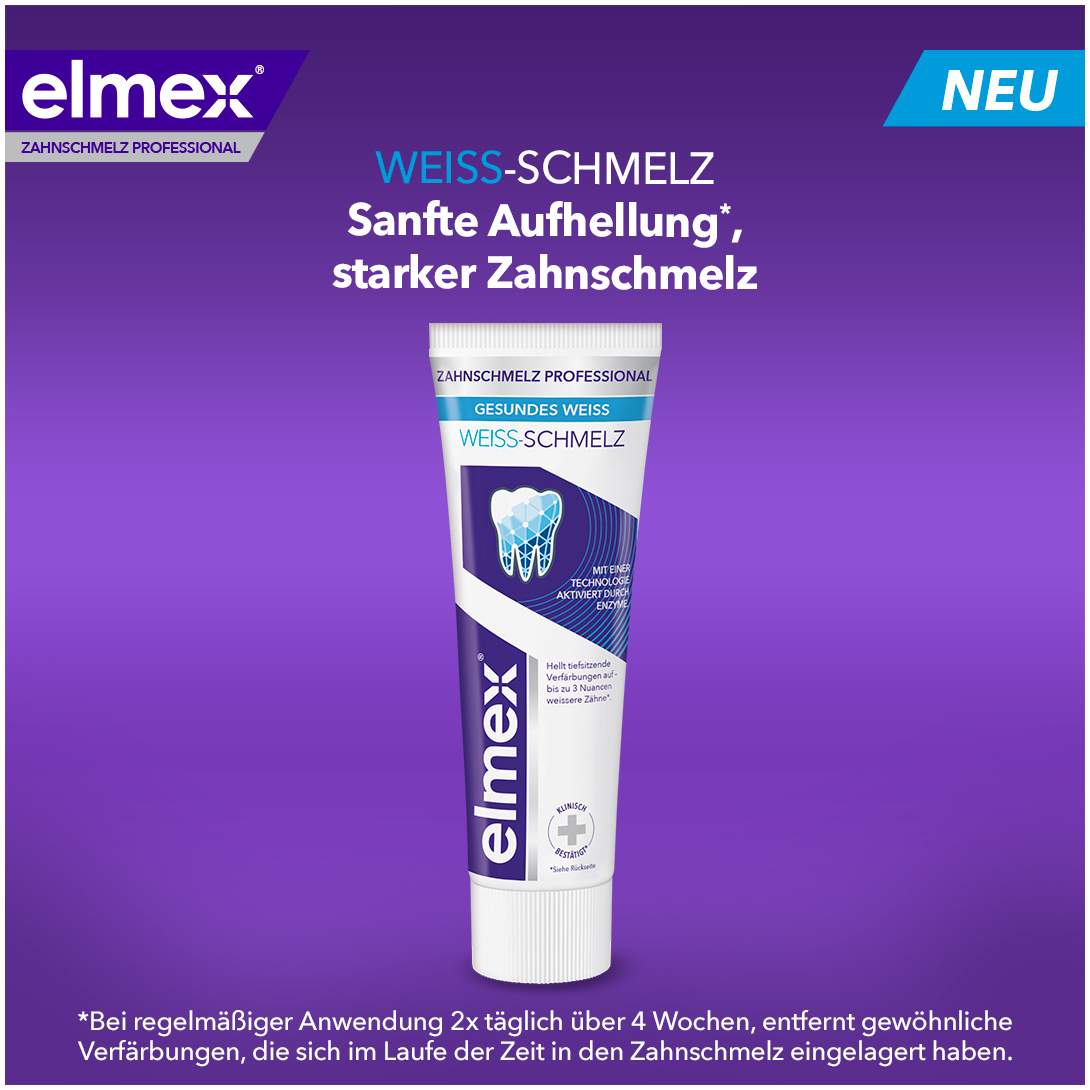 Elmex Zahnschmelz Professional gesundes Weiß 75 ml