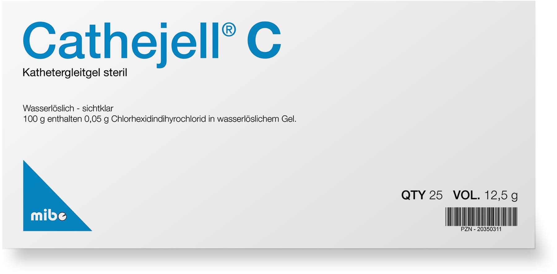 Cathejell C steriles Gleitgel ZHS 25 x 12,5 g