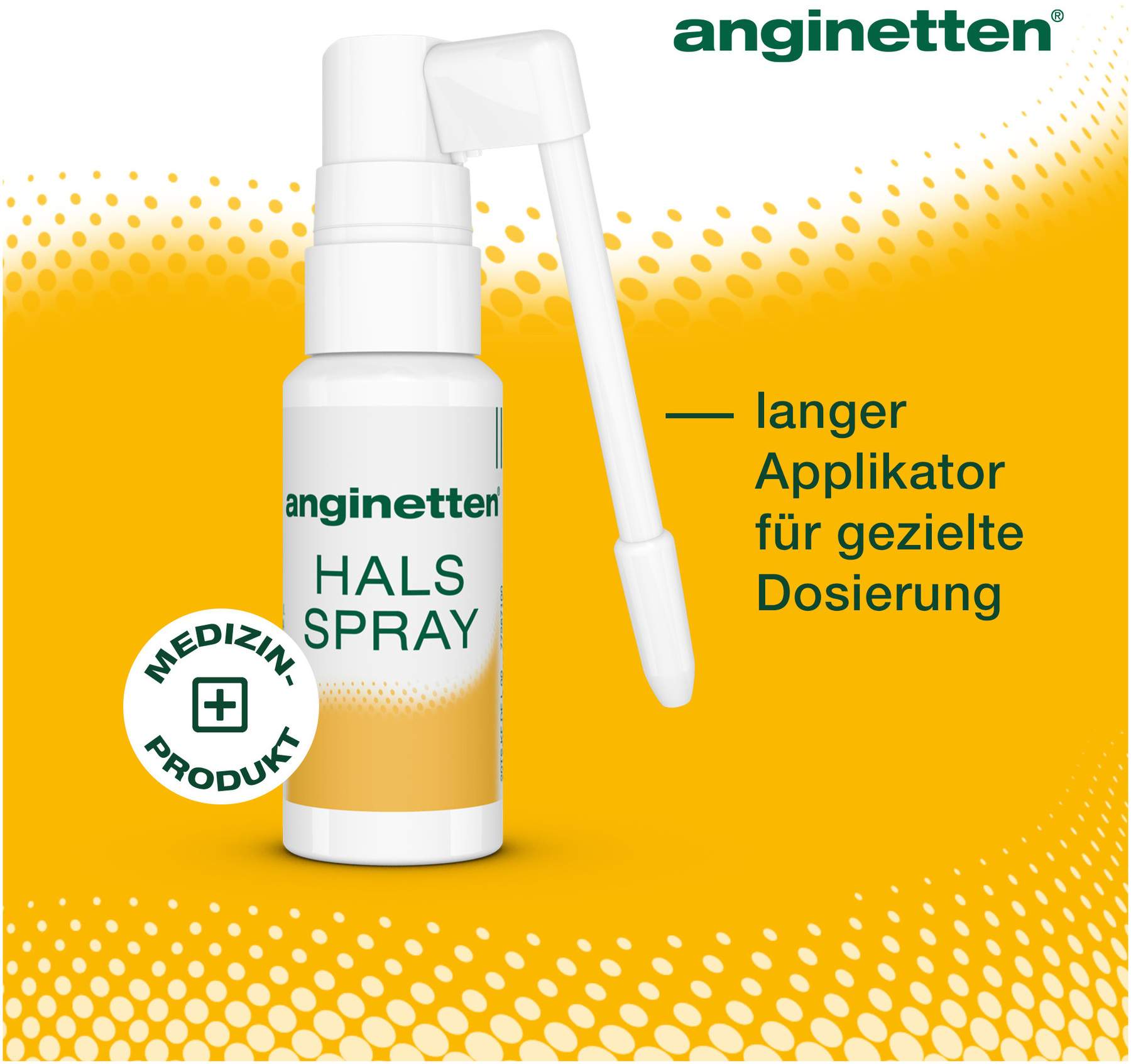 Anginetten Halsspray 2 in 1 Erwachsene 20 ml Spray