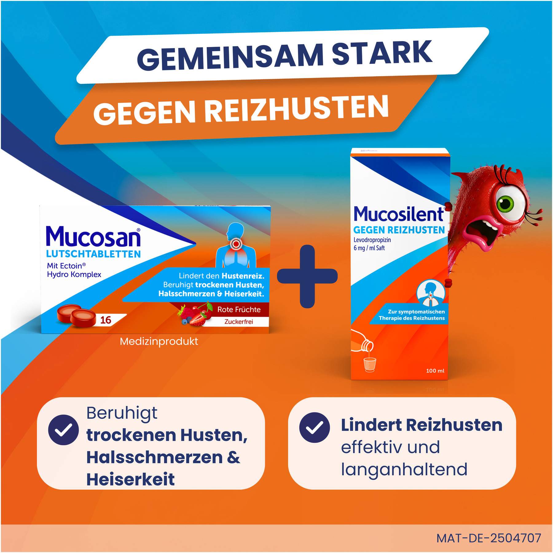 Mucosan rote Früchte 16 Lutschtabletten