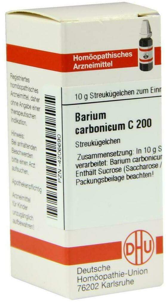 Dhu Barium Carbonicum C200 Globuli