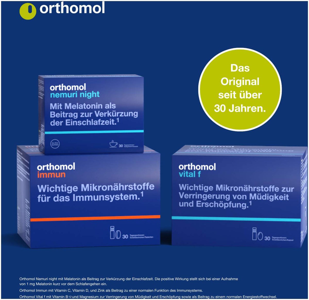 Orthomol Vital M 30 Tabletten und 30 Kapseln 1 Kombipackung