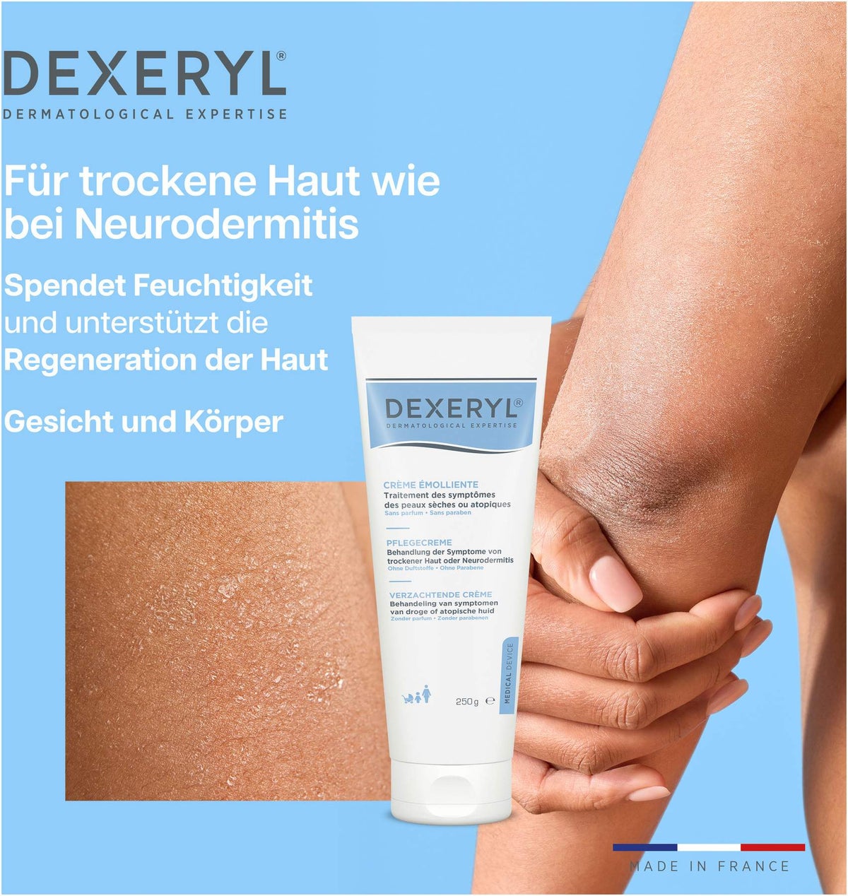 Dexeryl Pflegecreme 250 g
