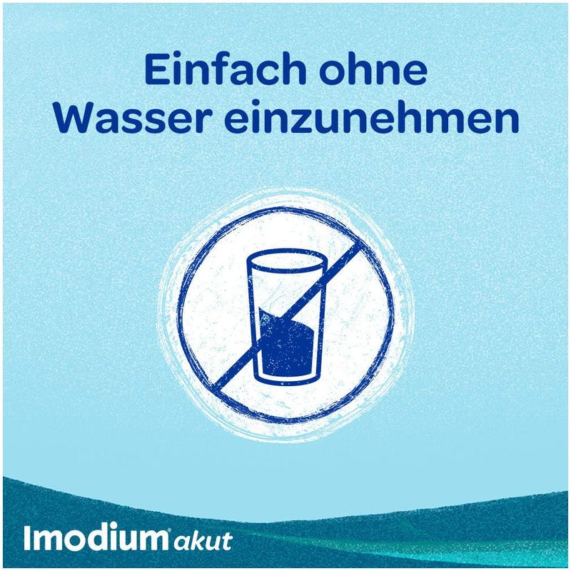 Imodium akut lingual 2 mg 12 Schmelztabletten