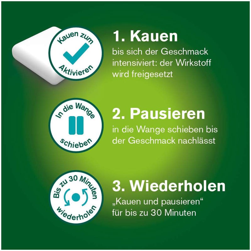 Nicorette 4 mg freshmint Kaugummi 105 Stück