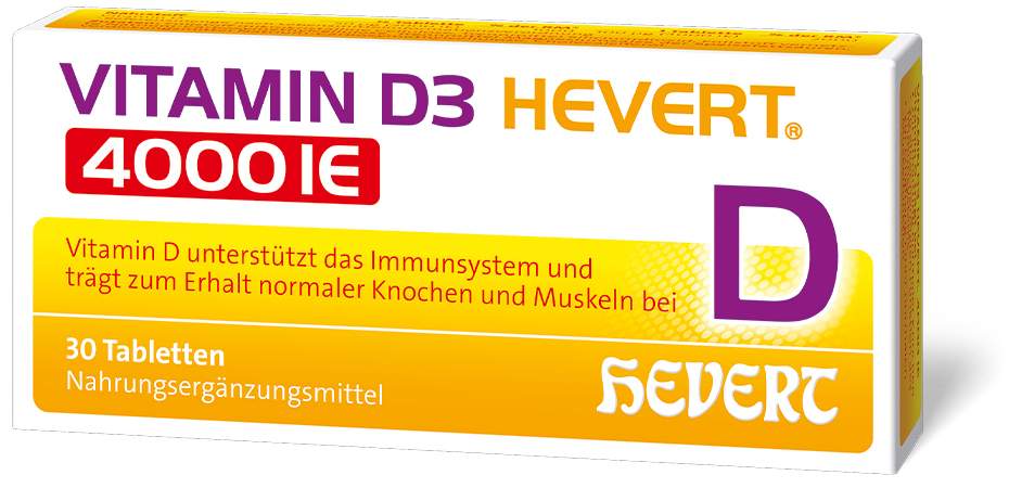 Vitamin D3 Hevert 4.000 I.E. 30 Tabletten