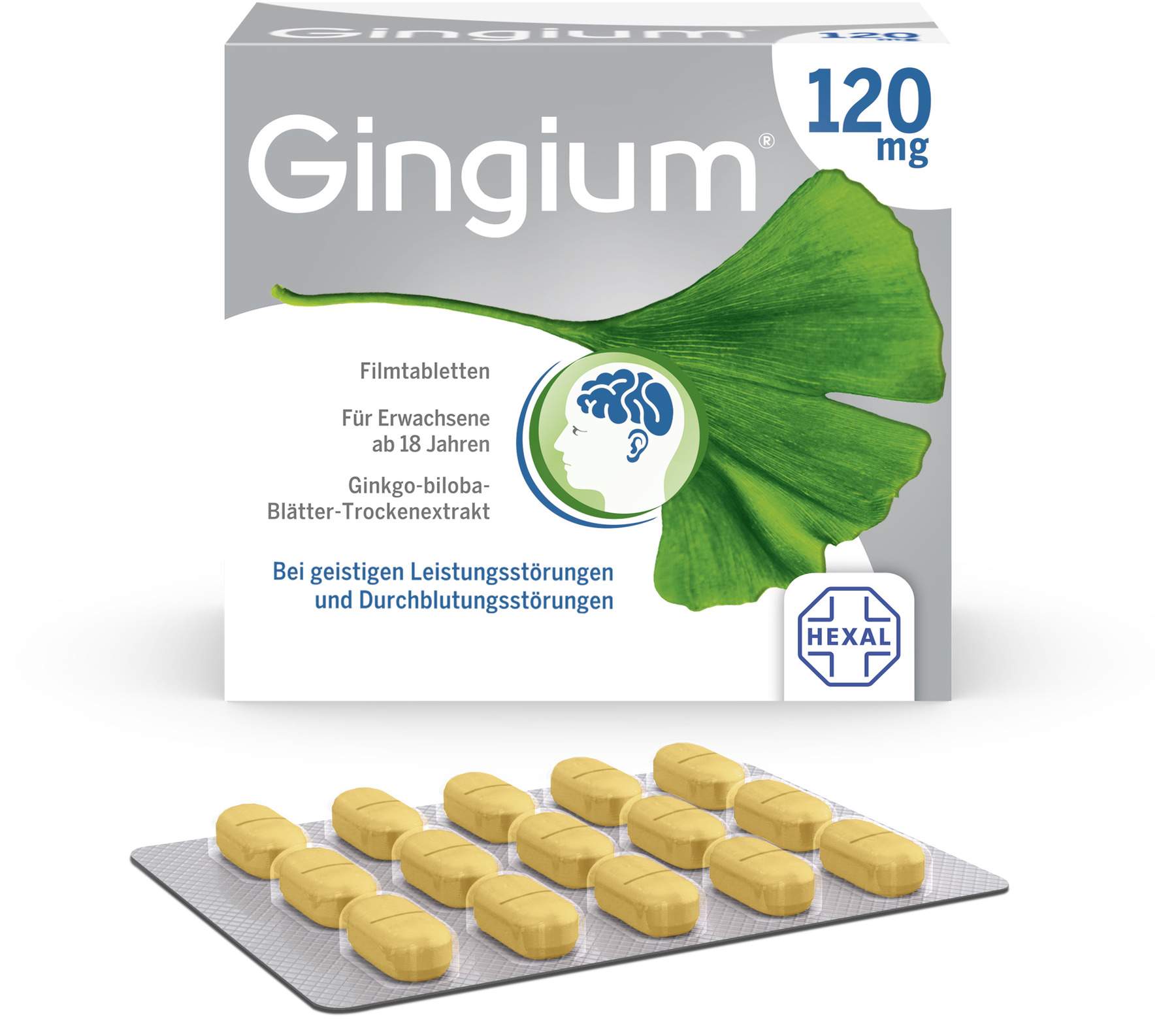 Gingium 120 mg 120 Filmtabletten