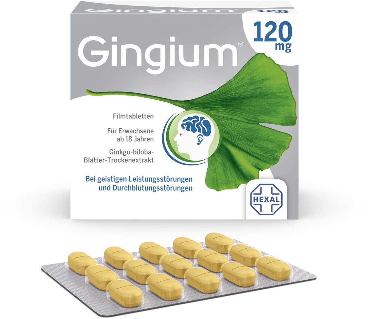 Gingium 120 mg 120 Filmtabletten