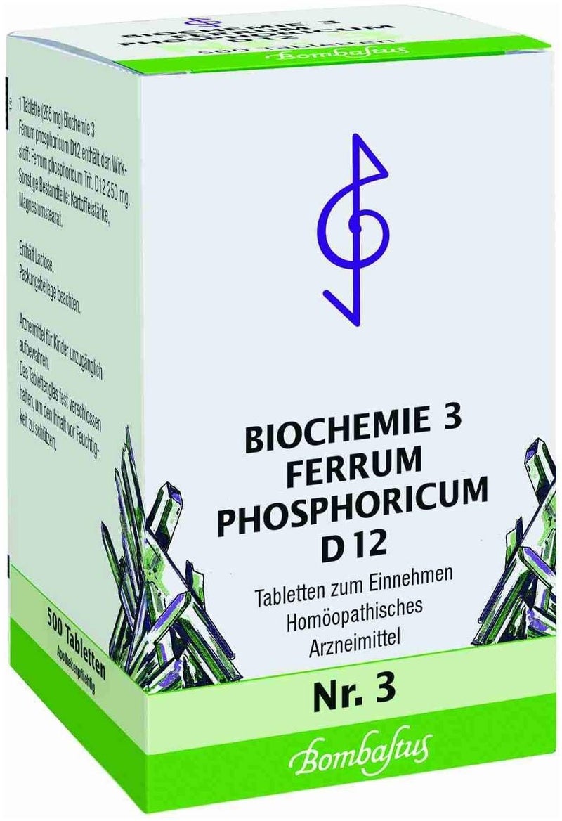 Biochemie Bombastus 3 Ferrum phosphoricum D 12 500 Tabletten
