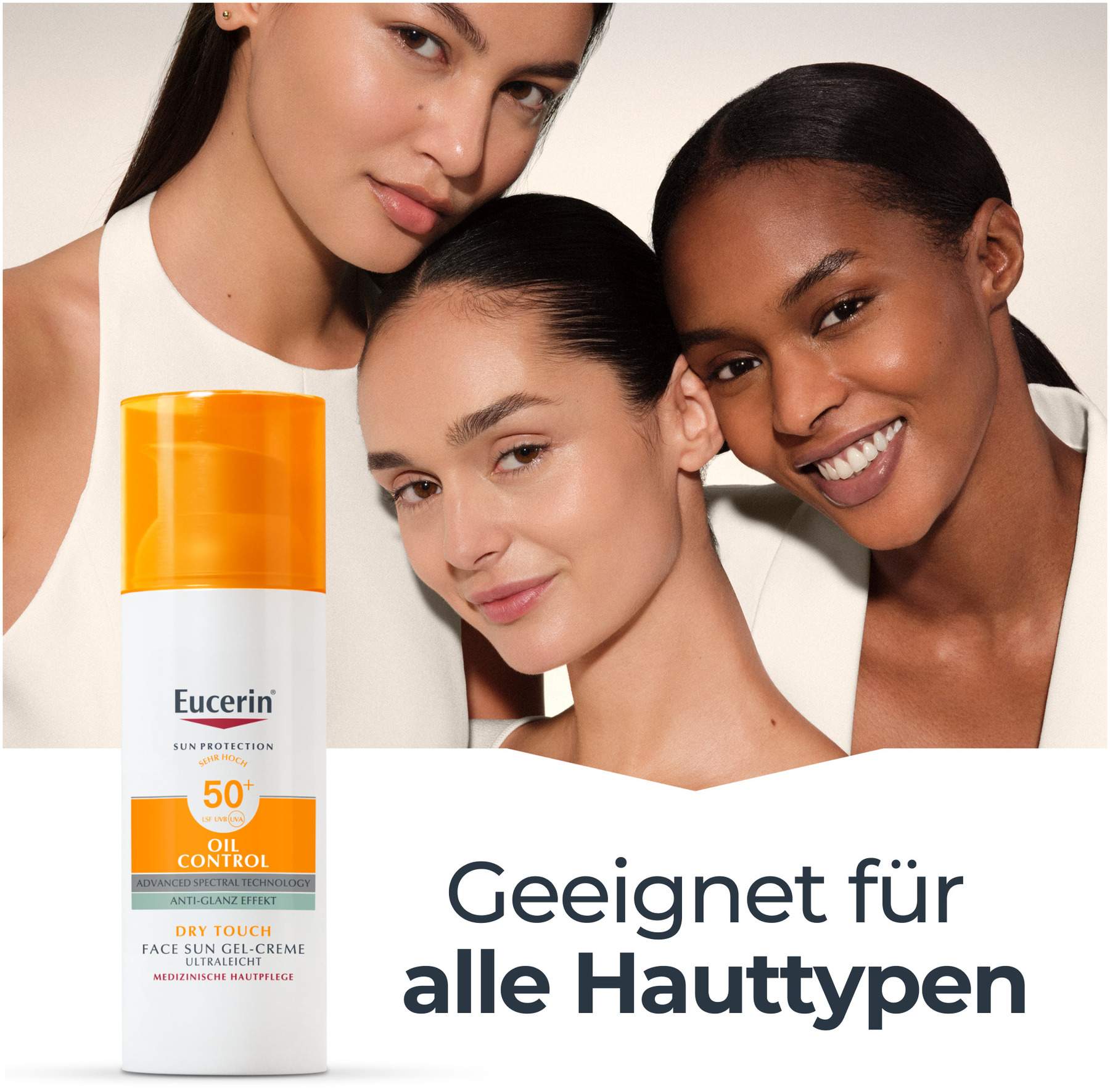 Eucerin Sun Oil Control Face LSF 50+ 50 ml Gel-Creme