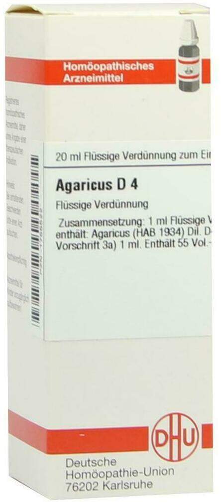 Dhu Agaricus D4 20 ml Dilution