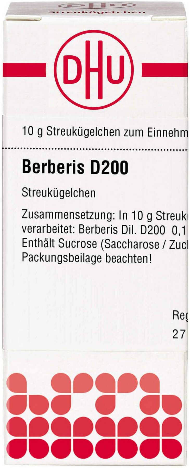 Dhu Berberis D200 Globuli 10 G