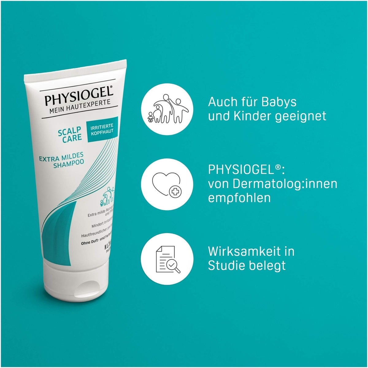 Physiogel Scalp Care Extra mildes Shampoo 200 ml