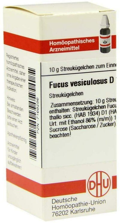 Dhu Fucus Vesiculosus D1 Globuli