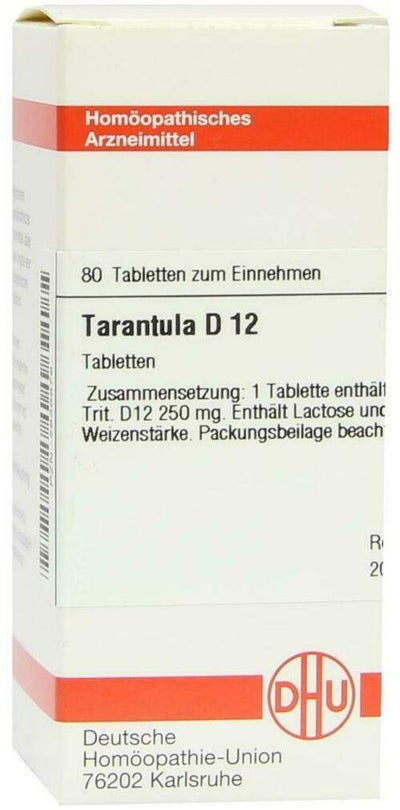 Dhu Tarantula D12 80 Tabletten