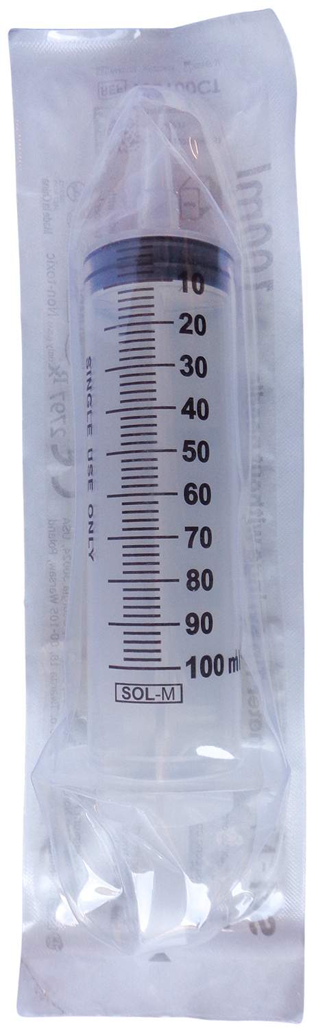Sol-M 100 ml Spritze M.Katheteransatz M.Luer-Adap.