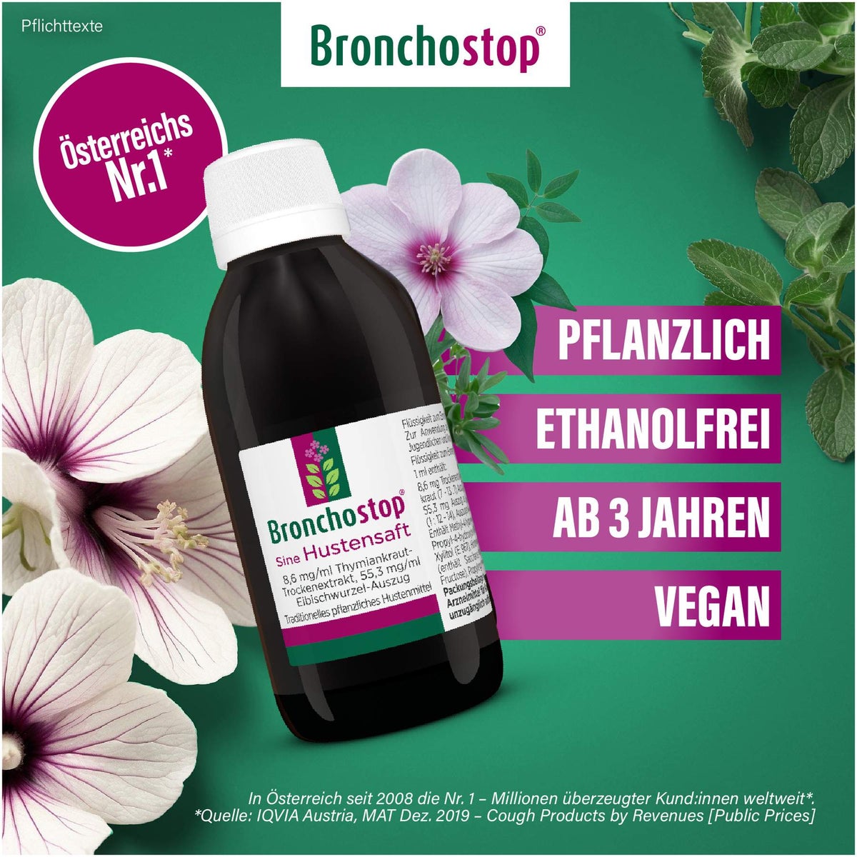 Bronchostop Sine Hustensaft 200 ml