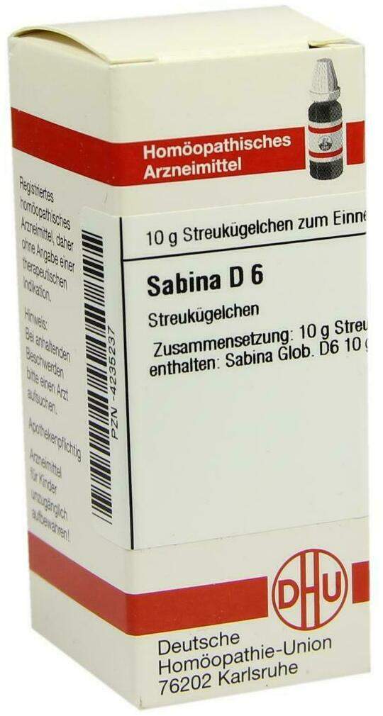 Dhu Sabina D6 Globuli