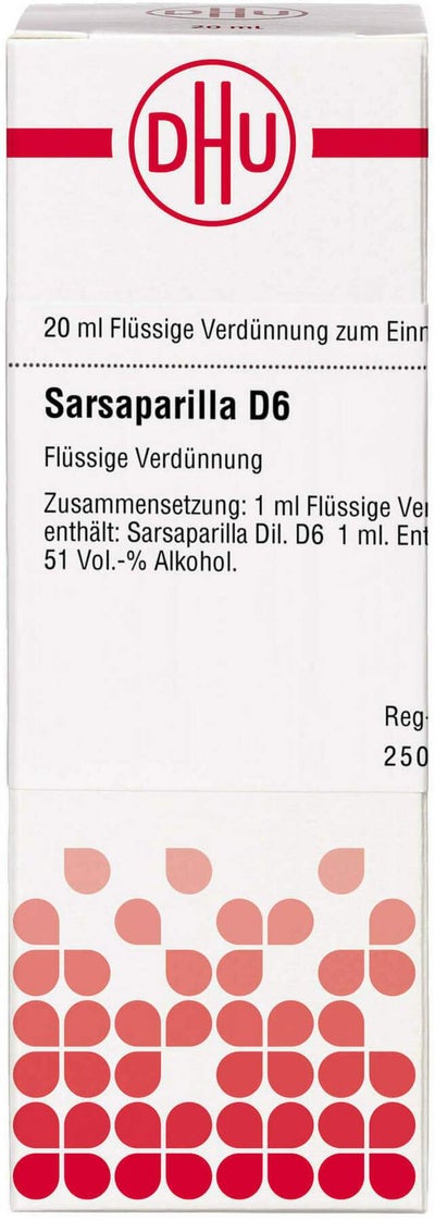 Dhu Sarsaparilla D6 20 ml Dilution