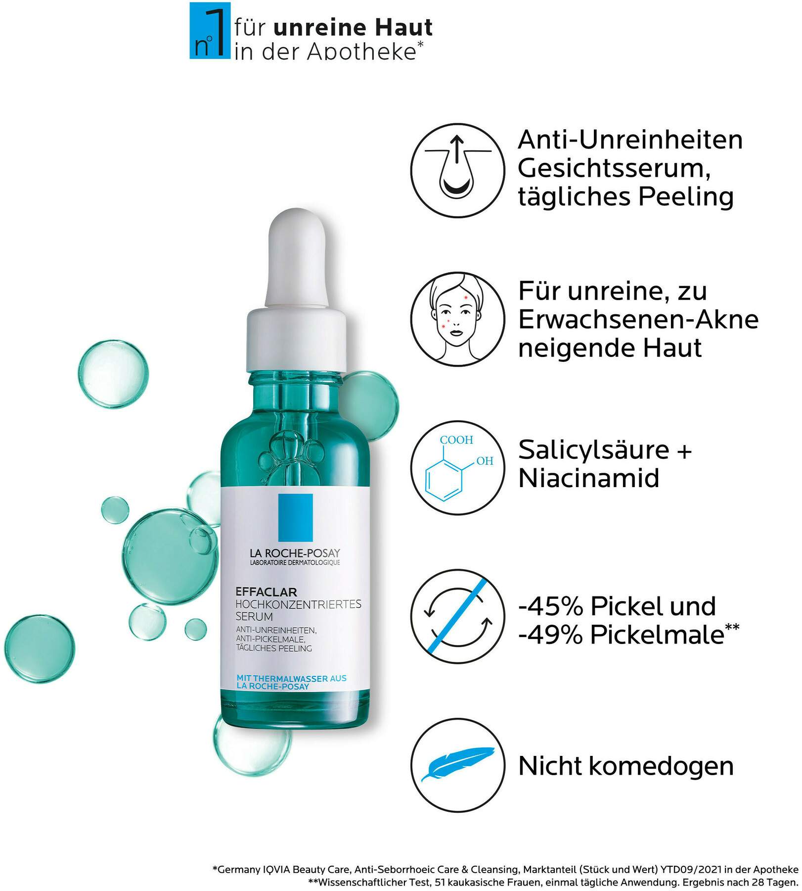 La Roche Posay Effaclar hochkonzentriertes Serum 30 ml