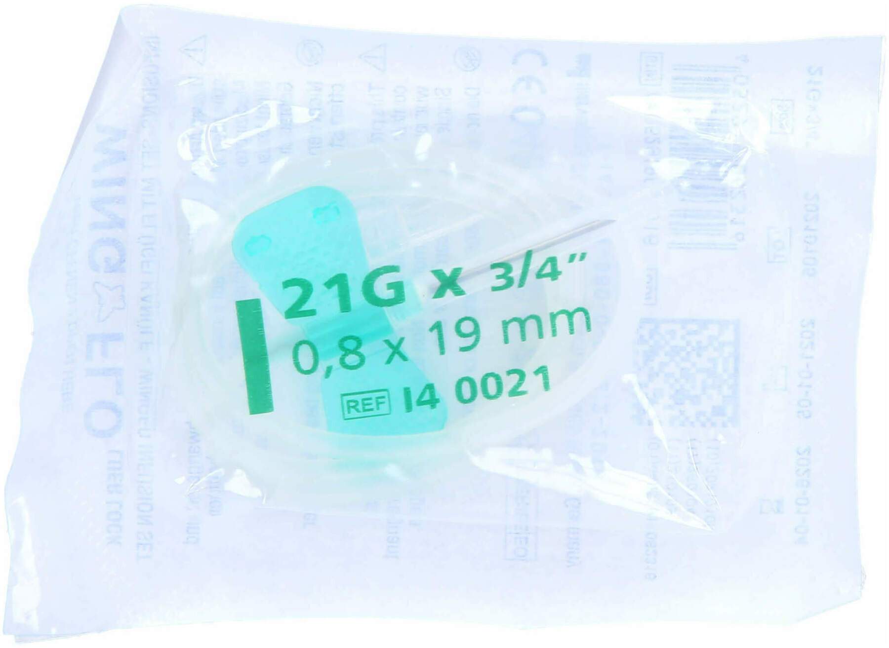 Butterfly Infusionszubehör 21 G Grün Cpc