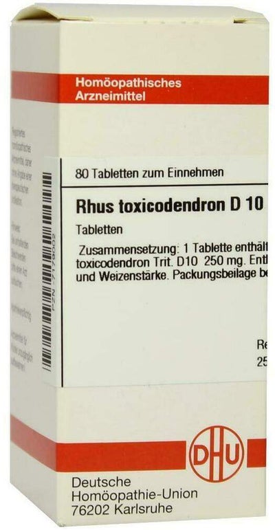 Dhu Rhus Toxicodendron D10 Tabletten