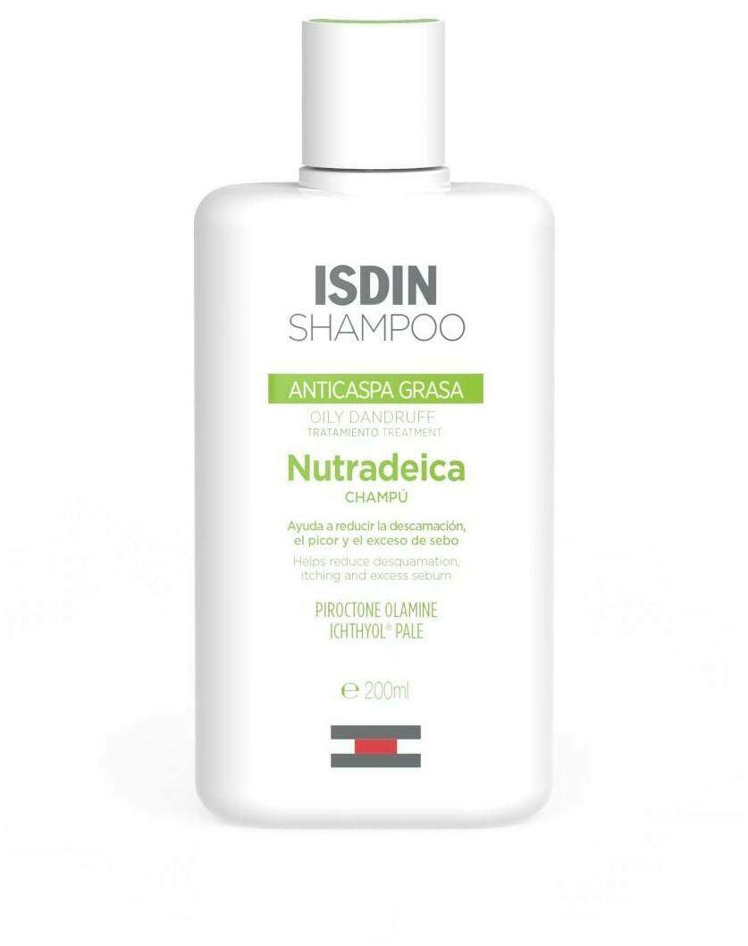 Isdin Nutradeica Shampoo Gegen Schuppen und Fettiges Haar 200 ml