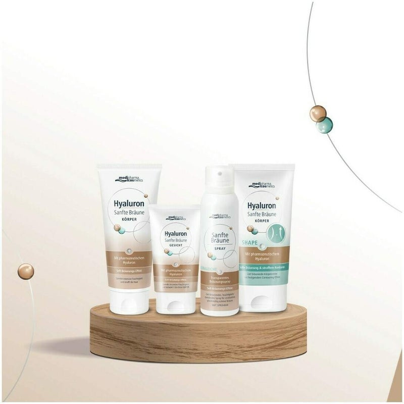 medipharma cosmetics Hyaluron Sanfte Bräune Shape Körperpflege 150 ml Creme