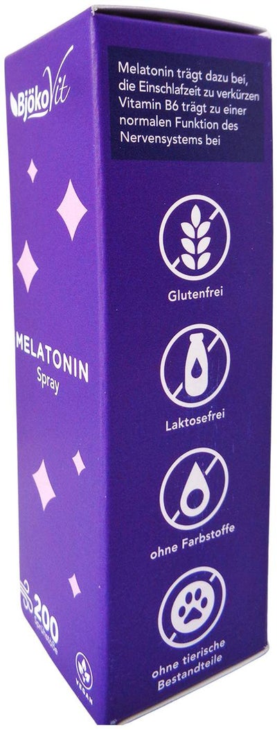 Melatonin 1 mg Spray Ohne Alkohol