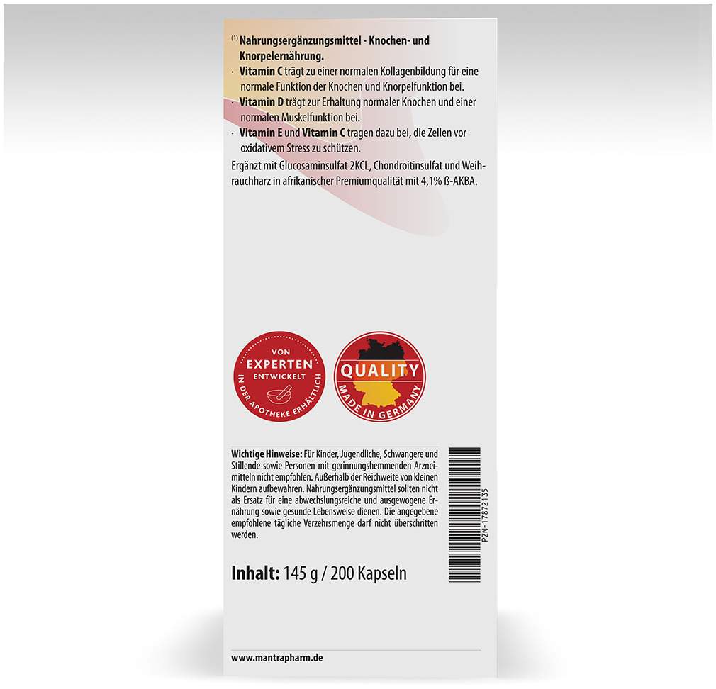 Mantra Arthrostar 200 Kapseln